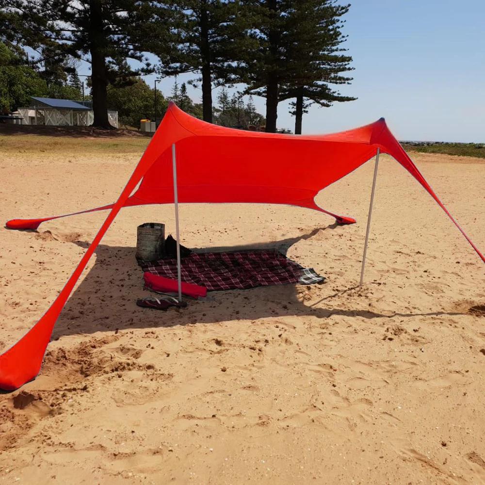 ޴ Pergola Windproof Beach Sunshade   Ϻ ĳ Sun Shade Shelter Tent